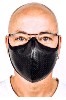 Brillenträger Community Maske Leder